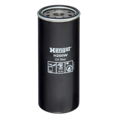 Kuva HENGST FILTER H200W Öljynsuodatin 1 1/8 16 U Ruuvattava suodatin