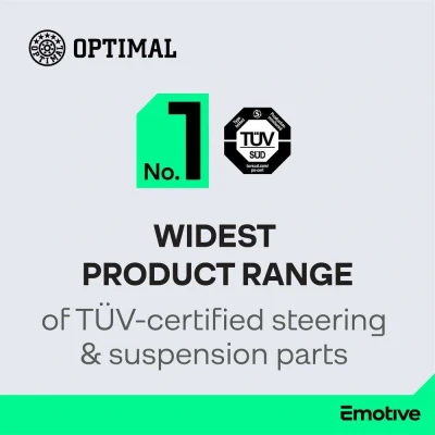 Kuva OPTIMAL F9 0126 Tukivarren Hela Etuakseli, vasen, oikea, Sisempi 40, 53,4mm Kumimetallilaakeri Poikittaistukivarrelle AUDI: A5 B8 Coupe