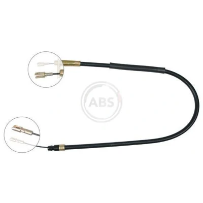Kuva A.B.S. K17077 Käsijarruvaijeri 1005 Levyjarru Oikean /vasemmanpuolinen ohjaus MERCEDES BENZ: SLK