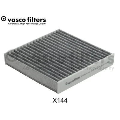 Kuva DAVID VASCO X144 Raitisilmasuodatin Aktiivihiilisuodatin 186mm 178mm 30mm VOLVO: V70 2, BMW: 3 Sedan, Touring, Coupe, SUZUKI: SX4 I Hatchback