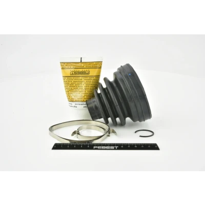 Kuva FEBEST 0115 KUN26T Vetonivelen Suojakumi Vaihteiston puoli 94 NBR (nitriili butadi kumi) NISSAN: Qashqai / Qashqai+2 I, TOYOTA: Hilux VIII Pick up