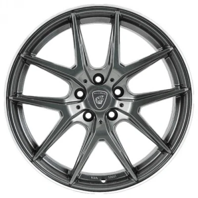 Kuva Aluett 86 Gun Metal Machined Face 8x18 5/108 ET45 B70