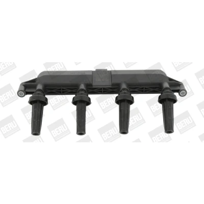 Kuva BERU ZSE047 Sytytyspuola 4 12 Harmaa SAE Kontaktfeder, Spark Spring Elektroniikalla PEUGEOT: 206 Hatchback, 307 Farmari, Hatchback