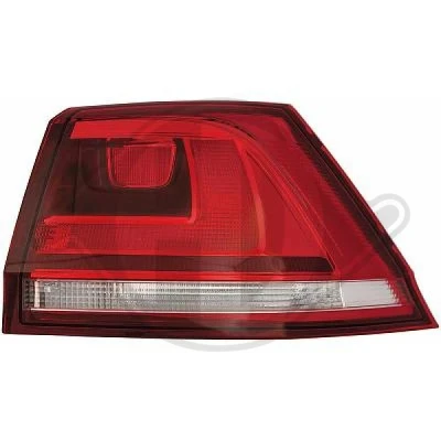 Kuva DIEDERICHS 2216693 Takavalot Vasen Uloin osa W21W, WY21W VOLKSWAGEN: Golf 7 Variant