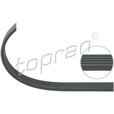 Kuva TOPRAN 101 115 Moniurahihna 1300 5 EPDM (eteenipropeeni dieeni kumi) AUDI: A4 B5 Sedan, A6 C5 Avant, VOLKSWAGEN: Passat GP Variant
