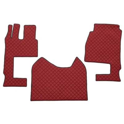 Kuva F CORE FL04 RED Lattiamattosetti Tekonahka Edessä 3 Punainen