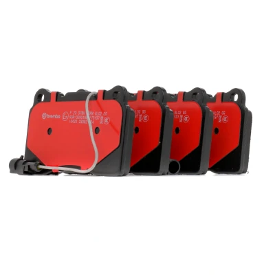 Kuva BREMBO P 23 078X Jarrupalat Sis. kulumisenilmaisimen Ilman tarvikkeita VOLVO: V70 2, S60 I, ALFA ROMEO: 159 Sportwagon, 166, Sedan