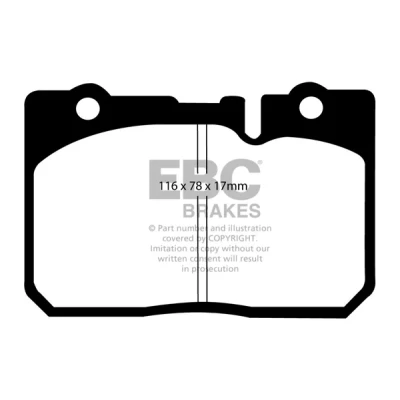 Kuva EBC Brakes DP21154 Jarrupala, levyjarru
