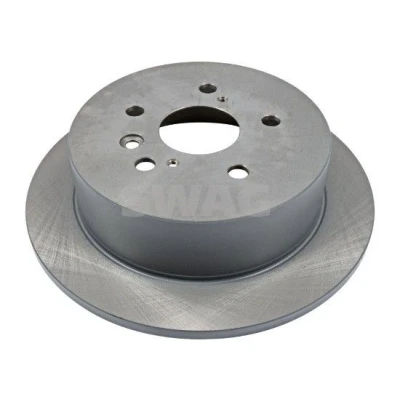 Kuva SWAG Jarrulevy LEXUS: RX II, TOYOTA: Highlander I Taka akseli 10mm 5 aukko 114,3mm täysi pinnoitettu 33 10 6615 424310E011,4243148040,4243148041