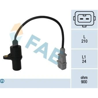 Kuva Impulssianturi, kampiakseli Hyundai, Kia OE 39180 22600, 26900, 22600