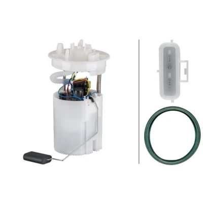 Kuva HELLA 8TF 358 146 141 Polttoainepumppu Tiivisteillä, Säiliön anturilla Paineensäätimellä Sähköinen FORD: FOCUS 3, 3 Turnier