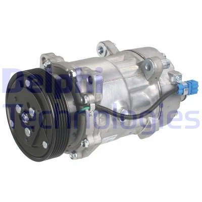 Kuva DELPHI TSP0159058 Ilmastoinnin Kompressori Sanden SD7V16 PAG 46 kompressoriöljyllä VOLKSWAGEN: GOLF 3, Passat B3/B4 Variant, Sharan I