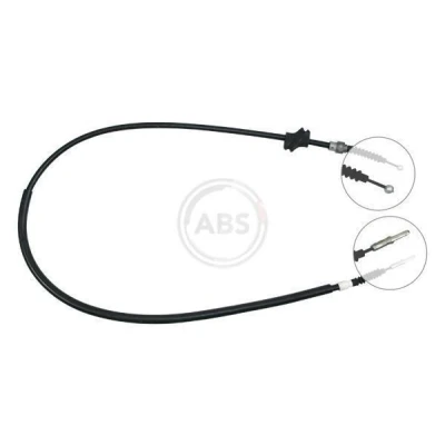 Kuva A.B.S. K10167 Käsijarruvaijeri 1398 Levyjarru Oikean /vasemmanpuolinen ohjaus AUDI: Coupe B3, 80 B4 Sedan