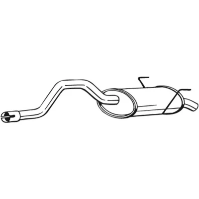 Kuva Takaäänenvaimentaja RENAULT ESPACE III OE 6025304101, 6025309207, 6025310950