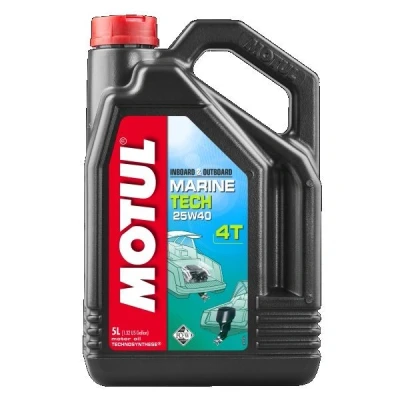 Kuva Motul Marine Tech 4T 25W 40 5l Moottoriöljy 107716