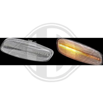 Kuva DIEDERICHS LID10454 Vilkku Ulkopeili LED CITROËN: C4 Grand Picasso 2, C3 II, C5 III Farmari