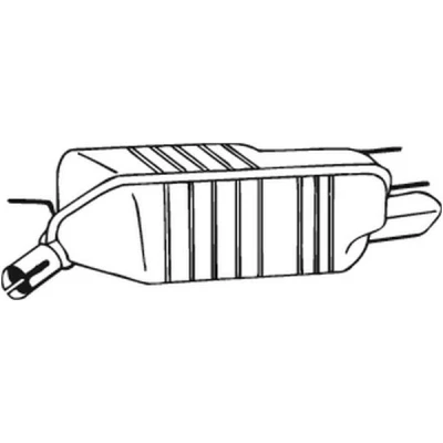 Kuva BOSAL 185 403 Takaäänenvaimennin