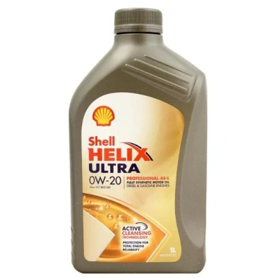 Kuva Shell Helix Ultra Professional AS L 0W 20 1l Moottoriöljy 550049078 VOLVO: V70 3, XC60 I, V90 II Farmari, TOYOTA: Auris Hatchback, Avensis III Farmari