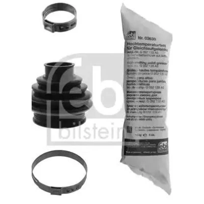 Kuva FEBI BILSTEIN 100224 Paljekumisarja, Vetoakseli Taka akseli, Pyörän puoli Thermoplast SKODA: Octavia 2 Combi, Yeti, 3 AUDI: Q5