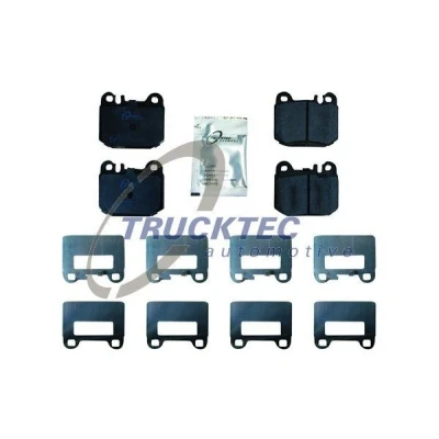 Kuva TRUCKTEC AUTOMOTIVE 02.35.142 Jarrupalat Taka akseli MERCEDES BENZ: ML sarja, MASERATI: QUATTROPORTE 5