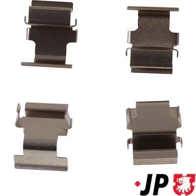 Kuva JP GROUP 3964002510 Tarvikesarja, Jarrupala MITSUBISHI: PAJERO 4, Grandis, Outlander 2 SUV, PEUGEOT: 3008 II I, 4007