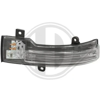 Kuva DIEDERICHS 5830029 Vilkku Vasen, Ulkopeili LED