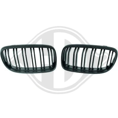 Kuva DIEDERICHS HD Tuning 1216942 Etusäleikkö Musta, Matta BMW: 3 Touring, Sedan, Coupe