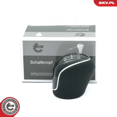 Kuva ESEN SKV 63SKV038 Vaihdekepin nuppi 6 vaihteinen Nahka FORD: Focus 2 Kombi, MONDEO 4 Turnier,
