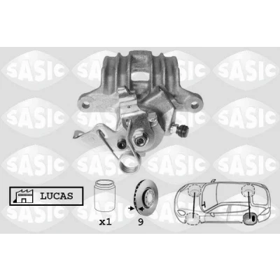 Kuva SASIC 6506010 Jarrusatula Taka akseli, vasen VOLKSWAGEN: Golf 4, 4 Variant, New Beetle Hatchback, AUDI: A3 TT Coupe