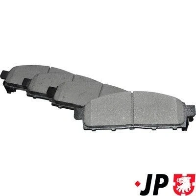 Kuva JP GROUP 3963600210 Jarrupalat Etuakseli akustisella kulumavaroittimella MITSUBISHI: L200 / Triton IV Pick up, V up