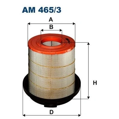 Kuva FILTRON AM 465/3 Ilmansuodatin 351 282 Suodatinpanos