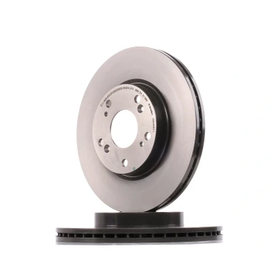 Kuva BREMBO COATED DISC LINE 09.A455.11 Jarrulevyt 282 23 5 tuuletettu sisältä pinnoitettu Ruuveilla HONDA: CIVIC 8 Hatchback, 8, FR V