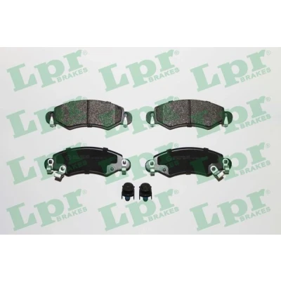 Kuva LPR 05P777 Jarrupalat SUZUKI: Wagon R+ II Hatchback, OPEL: Agila A