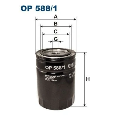 Kuva Öljynsuodatin FORD, NISSAN OE 10162 38S01, 39S01, 1112 652