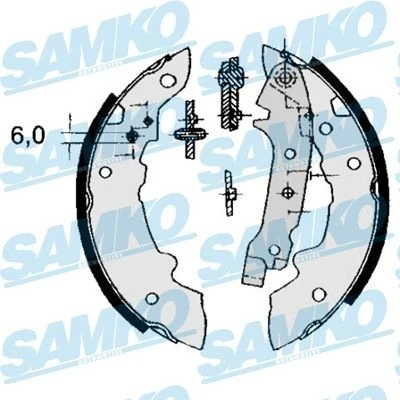 Kuva Jarrukenkäsarja SAMKO 84320