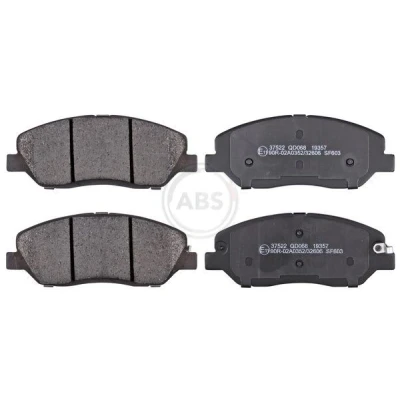 Kuva A.B.S. 37522 Jarrupalat akustisella kulumavaroittimella HYUNDAI: Santa Fe 2, I, KIA: SORENTO SSANGYONG: Korando III SUV