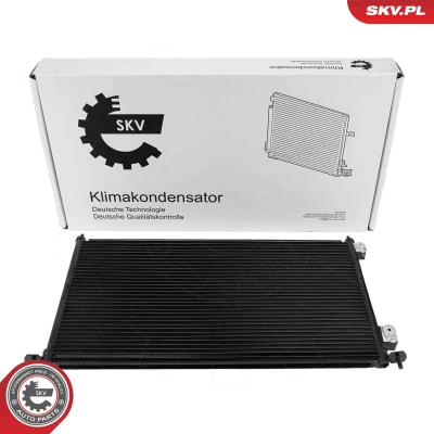 Kuva ESEN SKV 86SKV475 Ilmastoinnin Lauhdutin ilman vedenerotinta Alumiini 650mm HONDA: Civic VII Hatchback (EU, EP, EV) 2.0 Type R