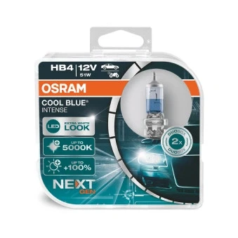 Kuva OSRAM 9006CBN HCB Polttimo, kaukovalo HB4 12V 51W 5000K Halogeeni BMW: 5 Sedan, Touring, 3 VOLKSWAGEN: GOLF 6, Passat B6 Variant, 6