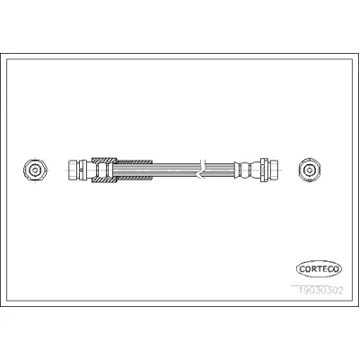 Kuva CORTECO 19030302 Jarruletku 300 FORD: FIESTA 5