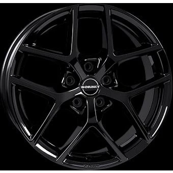 Kuva BORBET Y Gloss Black 7x17 5/100 ET40 B57.1