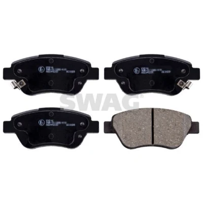 Kuva SWAG 40 91 6627 Jarrupalat Etuakseli akustisella kulumavaroittimella OPEL: Corsa D Hatchback, FIAT: Panda II Hatchback
