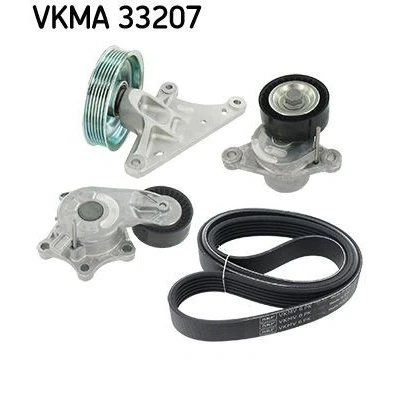 Kuva SKF VKMA 33207 Moniurahihnasarja CITROËN: C3 II, Berlingo PEUGEOT: 208 I Hatchback