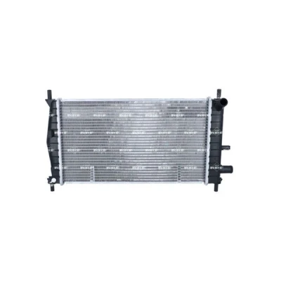 Kuva NRF EASY FIT 50131 Jäähdytin Alumiini 501 286 18 asennusosilla Jäähdytysrivat juotetut FORD: FIESTA 3, 4