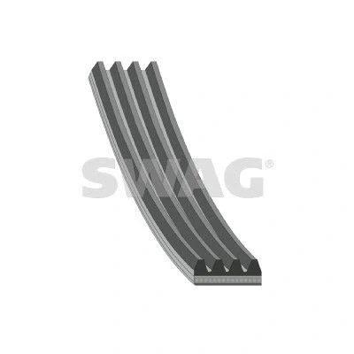 Kuva SWAG 70 93 9782 Moniurahihna 841 4 AUDI: A6 C5 Avant, A4 B6 Sedan, FIAT: Punto II Hatchback, I Siena