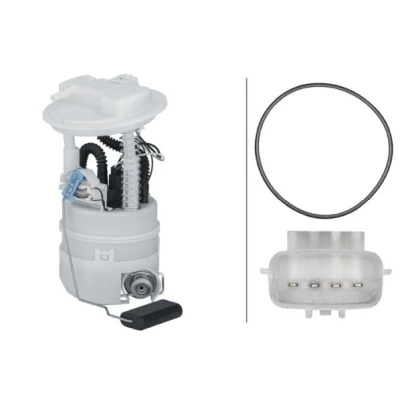Kuva HELLA 8TF 358 303 081 Polttoainepumppu Tiivisteillä Sähköinen