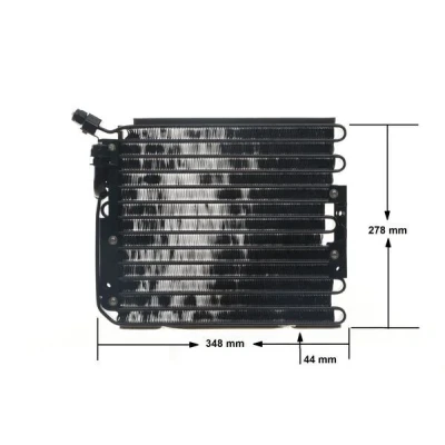 Kuva MAHLE ORIGINAL AC 316 000S Ilmastoinnin Lauhdutin ilman vedenerotinta 342