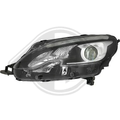 Kuva DIEDERICHS 4227783 Ajovaloumpio Vasen PY21W, H7 LED, Halogeeni Oikeanpuoleiselle liikenteelle