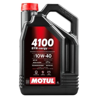 Kuva Motul 4100 Syn nergy Spec 10W 40 4l Moottoriöljy 112891 MERCEDES BENZ: C sarja T modell, E VOLKSWAGEN: Transporter 5
