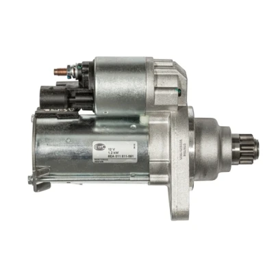 Kuva HELLA 8EA 011 611 581 Starttimoottori 12 1,2 11 VOLKSWAGEN: Golf 6, Caddy 3, Touran I, SKODA: Octavia 2 Combi, Superb II Farmari, AUDI: A3 Sportback