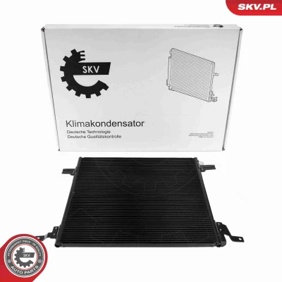 Kuva ESEN SKV 86SKV530 Ilmastoinnin Lauhdutin ilman vedenerotinta Alumiini 560mm MERCEDES BENZ: ML sarja (W163) 350 3.7, 350, 320 3.2